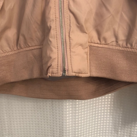 Gap Bomber Jacket Rose Gold/Blush - Picture 5 of 8
